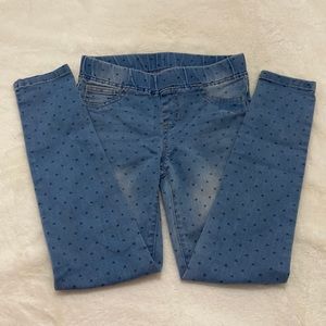 Cat and Jack, size 8, great condition, light blue jeggings